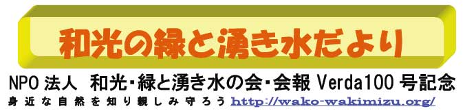 NPO@l@aE΂ƗN̉@VERDA91 \ @http://wako-wakimizu.org/@g߂ȎRmAe A낤